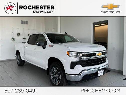 Summit White 2026 Chevrolet Silverado 1500 LT
