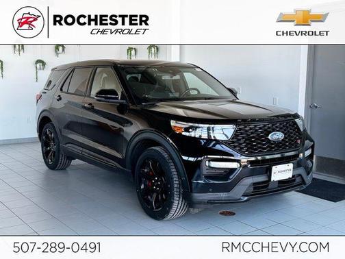 Agate Black Metallic 2021 Ford Explorer ST