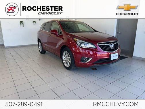 Chili Red Metallic 2019 Buick Envision Essence
