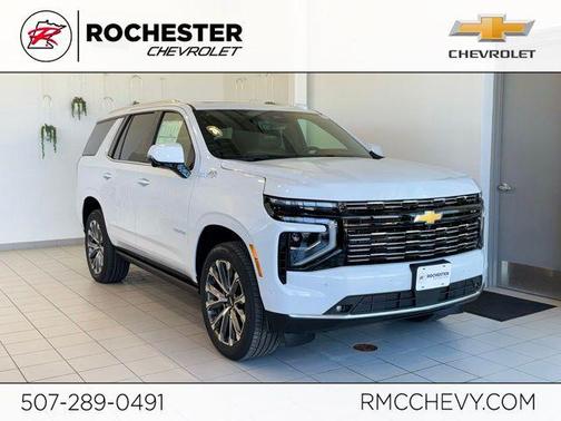 Polar White 2026 Chevrolet Tahoe 4WD High Country