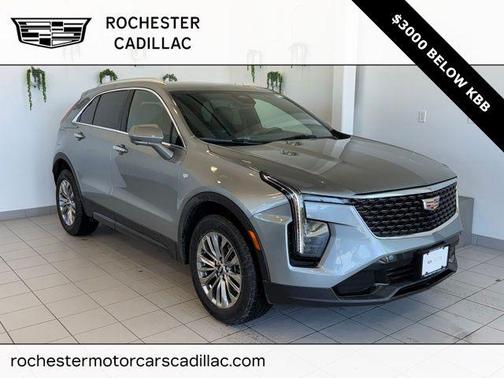 Silver Metallic 2025 Cadillac XT4 Premium Luxury