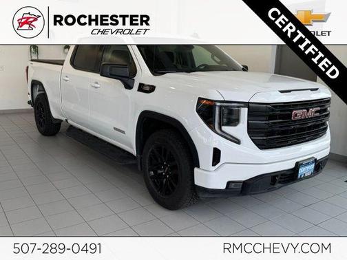 Summit White 2023 GMC Sierra 1500 Elevation