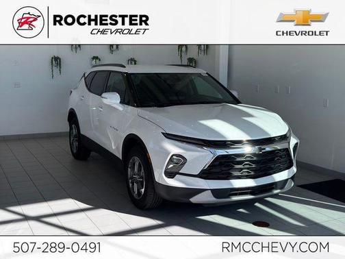 Summit White 2023 Chevrolet Blazer 3LT