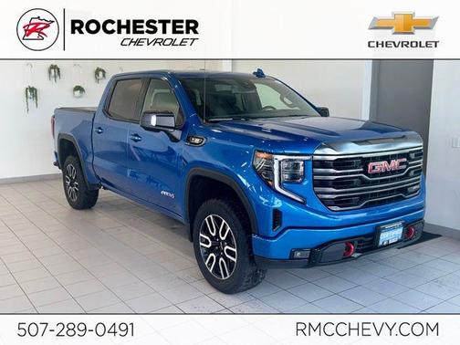 Blue Metallic 2022 GMC Sierra 1500 AT4