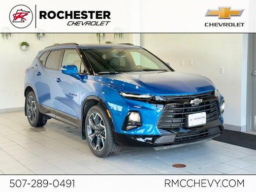 Bright Blue Metallic 2021 Chevrolet Blazer RS