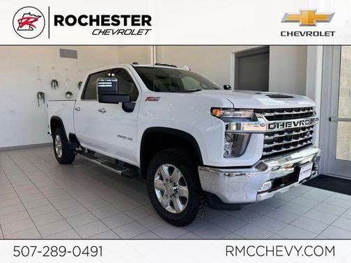 Summit White 2020 Chevrolet Silverado 3500 LTZ