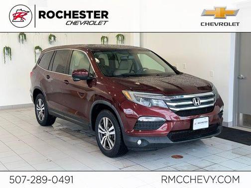 Maroon 2018 Honda Pilot EX-L