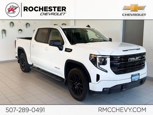 Summit White 2023 GMC Sierra 1500 Elevation