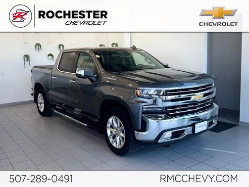 Satin Steel Metallic 2021 Chevrolet Silverado 1500 LTZ