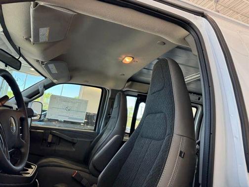 Summit White 2026 Chevrolet Express 2500 3500 Extended Wheelbase, WT, RWD