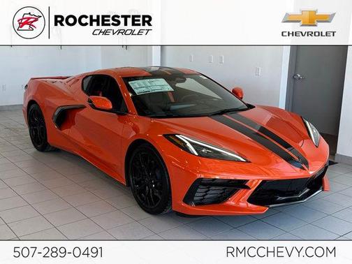 Orange 2026 Chevrolet Corvette Stingray w/1LT
