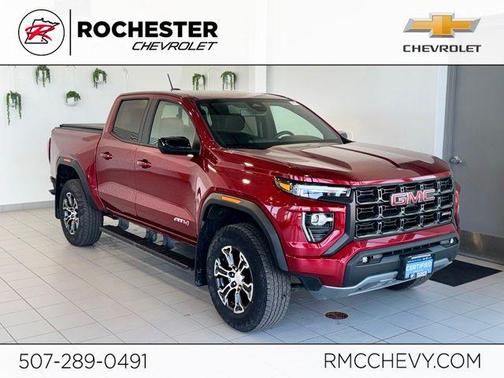 Volcanic Red 2024 GMC Canyon AT4