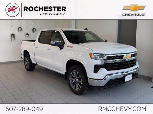 Summit White 2026 Chevrolet Silverado 1500 LT