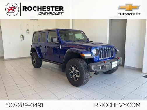 Ocean Blue Metallic Clearcoat 2020 Jeep Wrangler Unlimited Rubicon