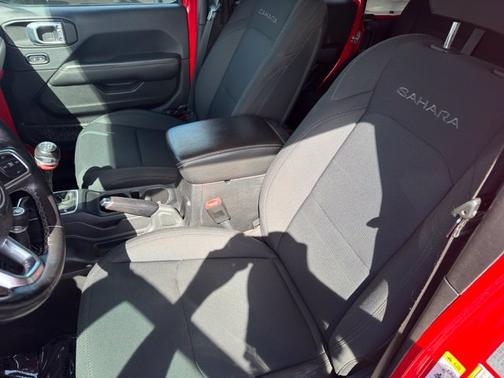 Red Clearcoat 2018 Jeep Wrangler Unlimited Sahara