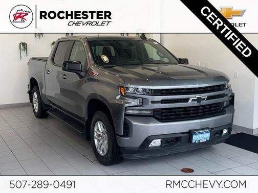 Satin Steel Metallic 2021 Chevrolet Silverado 1500 RST