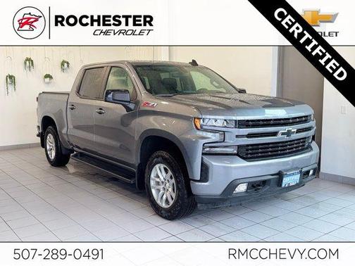 Satin Steel Metallic 2021 Chevrolet Silverado 1500 RST