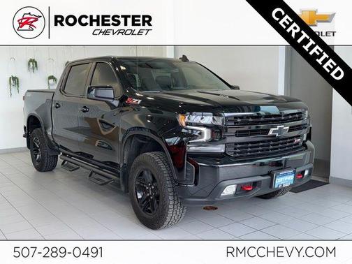 Black 2021 Chevrolet Silverado 1500 LT Trail Boss
