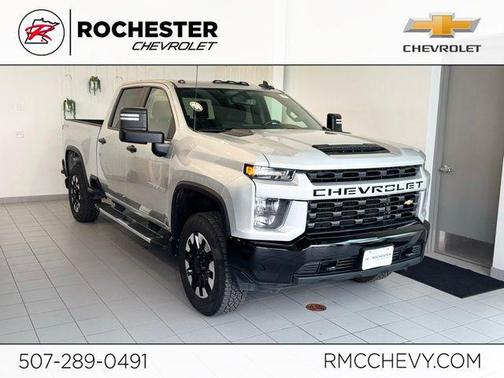 Silver Ice Metallic 2020 Chevrolet Silverado 2500 Custom
