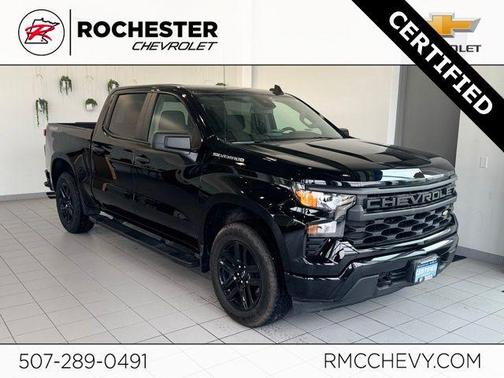 Black 2024 Chevrolet Silverado 1500 Custom