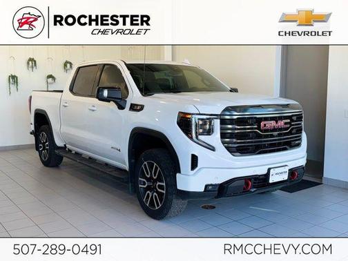 Summit White 2023 GMC Sierra 1500 AT4