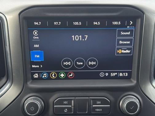 Summit White 2021 Chevrolet Silverado 1500 LT