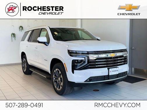 Summit White 2026 Chevrolet Tahoe LT