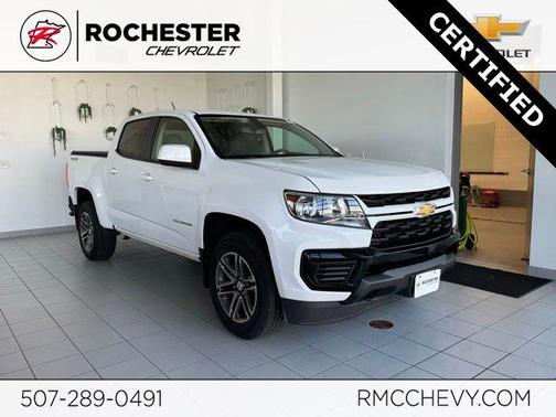 Summit White 2021 Chevrolet Colorado WT