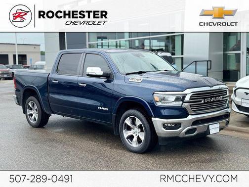 Patriot Blue Pearlcoat 2022 RAM 1500 Laramie