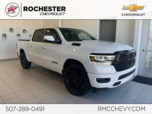 Ivory White Tri-Coat Pearlcoat 2020 RAM 1500 Rebel