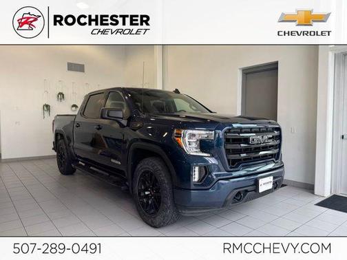 Pacific Blue 2021 GMC Sierra 1500 Elevation