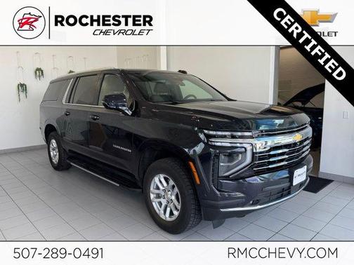 Dark Ash Metallic 2025 Chevrolet Suburban LT