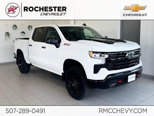 Summit White 2025 Chevrolet Silverado 1500 LT Trail Boss