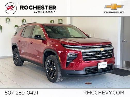 Radiant Red 2026 Chevrolet Traverse LT