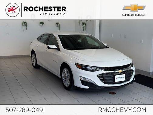 Summit White 2021 Chevrolet Malibu FWD LT