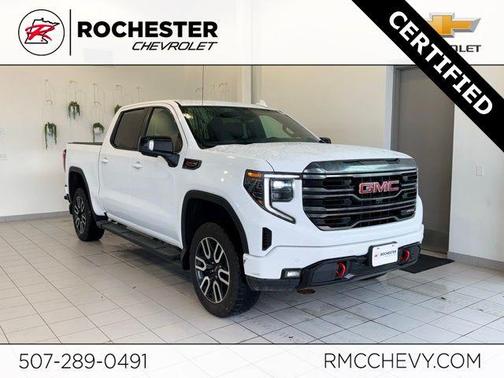 Summit White 2023 GMC Sierra 1500 AT4