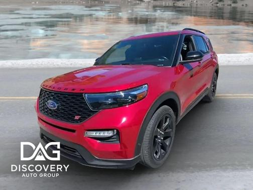 Rapid Red Metallic Tinted Clearcoat 2021 Ford Explorer ST