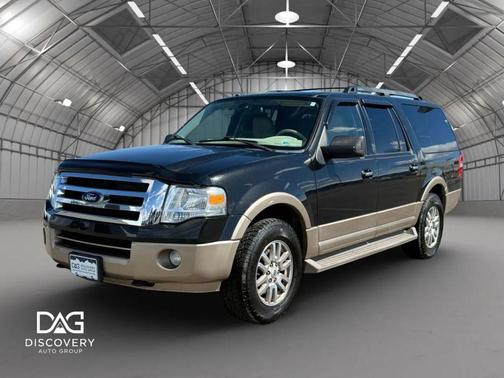 Black 2014 Ford Expedition EL XLT