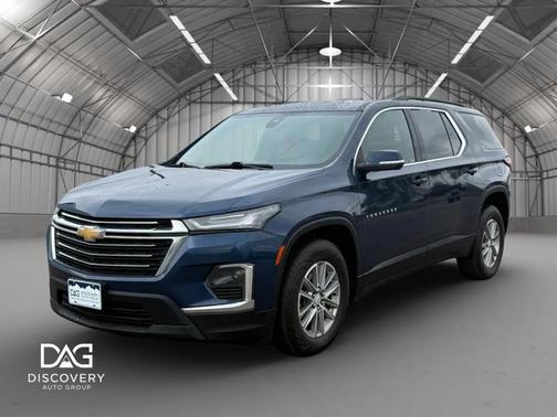 Northsky Blue Metallic 2023 Chevrolet Traverse LT Cloth