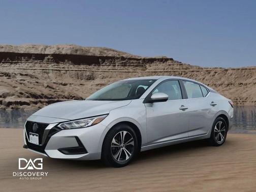 Brilliant Silver Metallic 2023 Nissan Sentra SV Sedan
