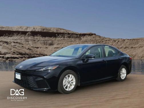 Black 2025 Toyota Camry LE Sedan