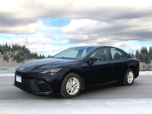 Black 2025 Toyota Camry LE Sedan