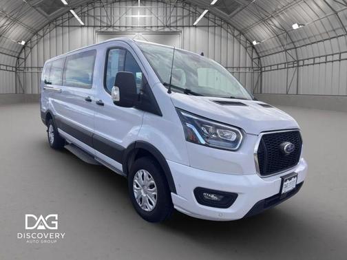 Oxford White 2023 Ford Transit-350 XLT