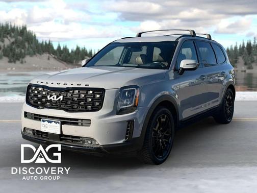 Wolf Gray 2022 Kia Telluride SX