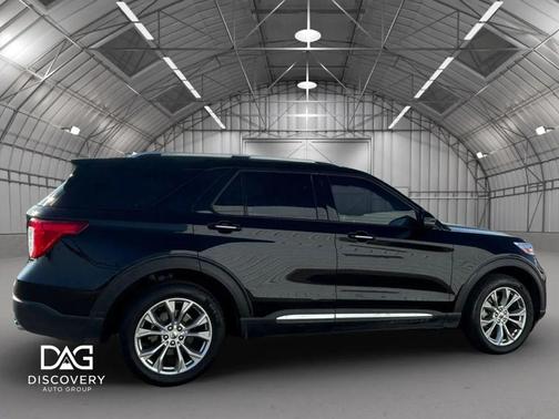 Agate Black Metallic 2021 Ford Explorer Limited