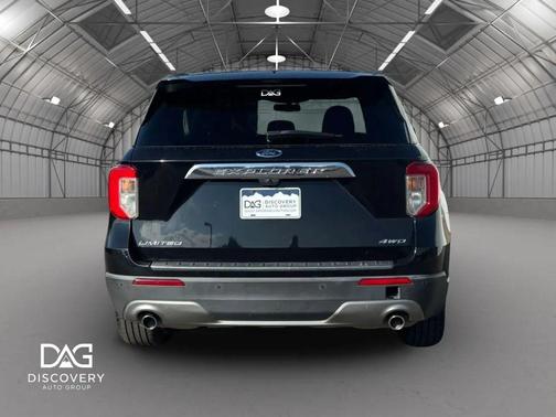 Agate Black Metallic 2021 Ford Explorer Limited