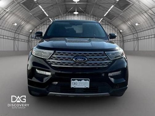 Agate Black Metallic 2021 Ford Explorer Limited