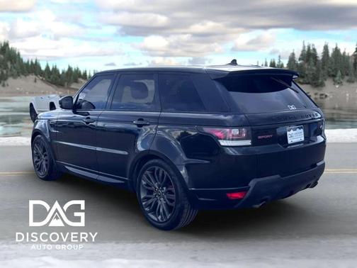 Black 2016 Land Rover Range Rover Sport Supercharged HSE