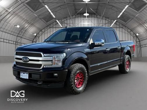 Agate Black 2019 Ford F-150 Platinum