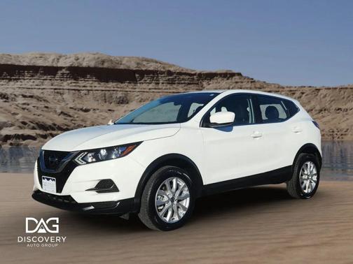 Glacier White 2021 Nissan Rogue Sport S SUV